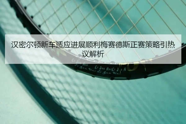 汉密尔顿新车适应进展顺利梅赛德斯正赛策略引热议解析